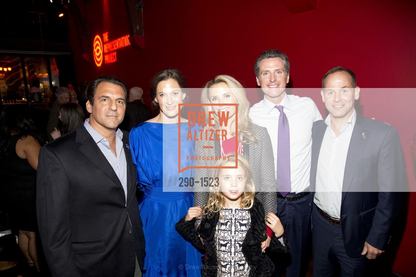 Andrew Zenoff, Allison Bloom, Jennifer Siebel Newsom, Madison Newsom, Gavin Newsom, Gavin Turner, The Representations Project's 5th Anniversary Benefit Celebration Dinner, The Chapel, Photo #290-1523 Andrew Zenoff, Allison Bloom, Jennifer Siebel Newsom, Madison Newsom, Gavin Newsom, Gavin Turner, Photo #290-1523