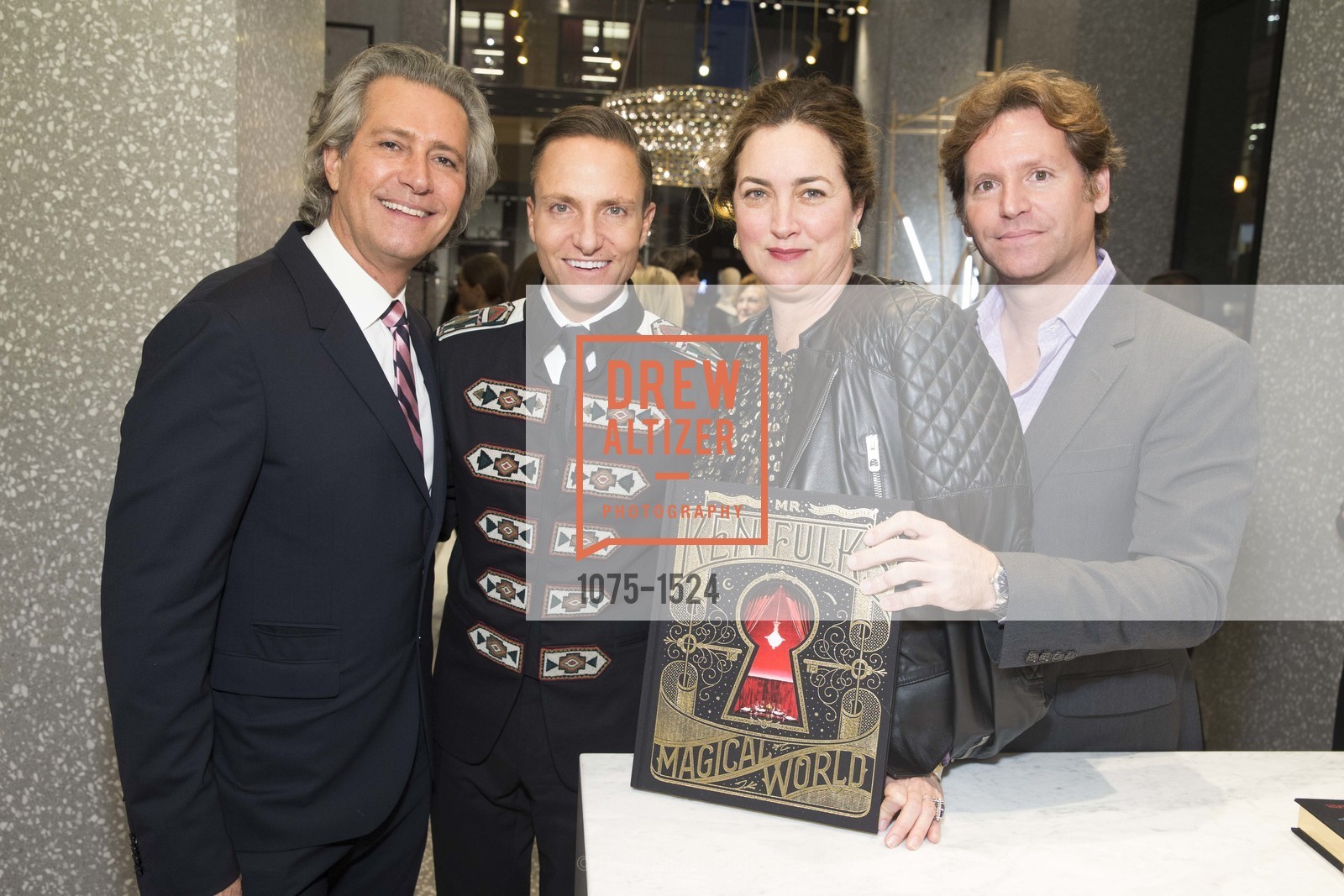 Carlos Souza, Ken Fulk, Alexis Traina, Trevor Traina, Valentino x Ken Fulk Book Signing, Valentino, October 24th, 2016, Photo #1075-1524 Carlos Souza, Ken Fulk, Alexis Traina, Trevor Traina, Photo #1075-1524