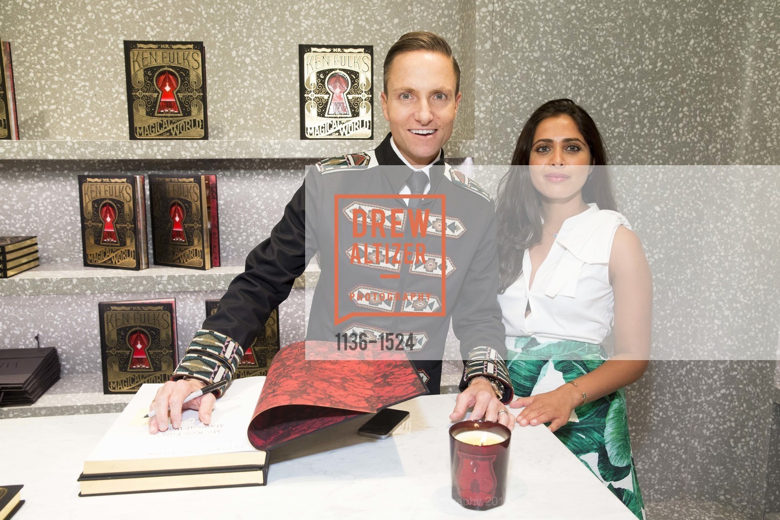 Ken Fulk, Ruzwana Bashir, Valentino x Ken Fulk Book Signing, Valentino, October 24th, 2016, Photo #1136-1524 Ken Fulk, Ruzwana Bashir, Photo #1136-1524