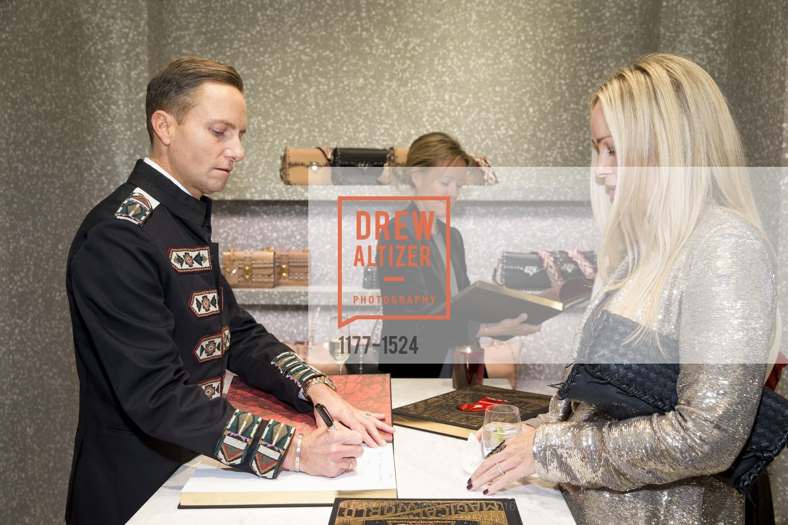 Ken Fulk, Carrie Gretsch, Valentino x Ken Fulk Book Signing, Valentino, October 24th, 2016, Photo #1177-1524 Ken Fulk, Carrie Gretsch, Photo #1177-1524
