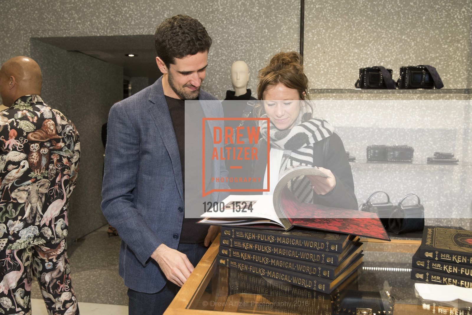 Daniel Schneider-Weiler, Jemma Kave, Valentino x Ken Fulk Book Signing, Valentino, October 24th, 2016, Photo #1200-1524 Daniel Schneider-Weiler, Jemma Kave, Photo #1200-1524