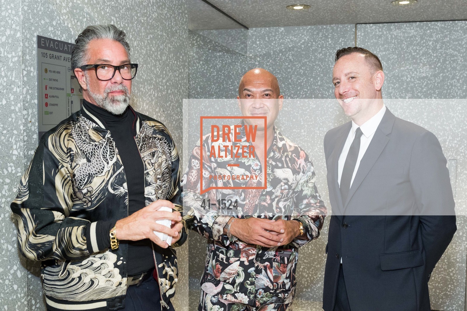 Brett Kladney, James Sumortin, Gavin Delgado, Valentino x Ken Fulk Book Signing, Valentino, October 24th, 2016, Photo #41-1524 Brett Kladney, James Sumortin, Gavin Delgado, Photo #41-1524