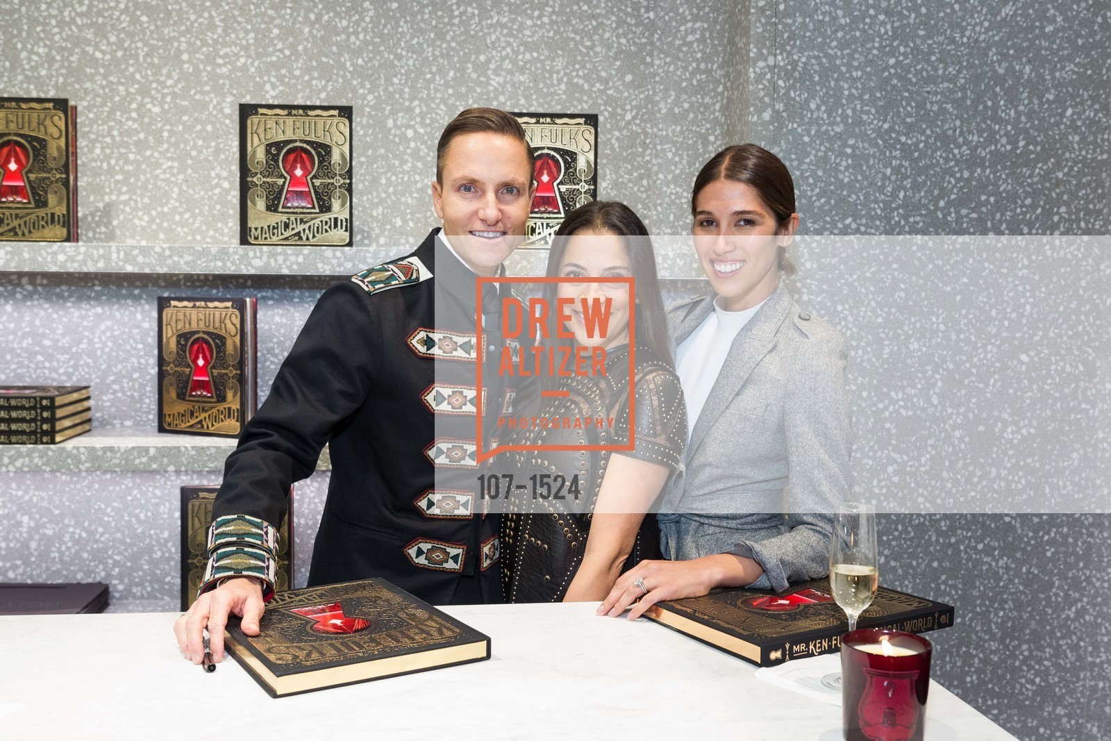 Ken Fulk, Mona Swanson, Valentino x Ken Fulk Book Signing, Valentino, October 24th, 2016, Photo #107-1524 Ken Fulk, Mona Swanson, Photo #107-1524