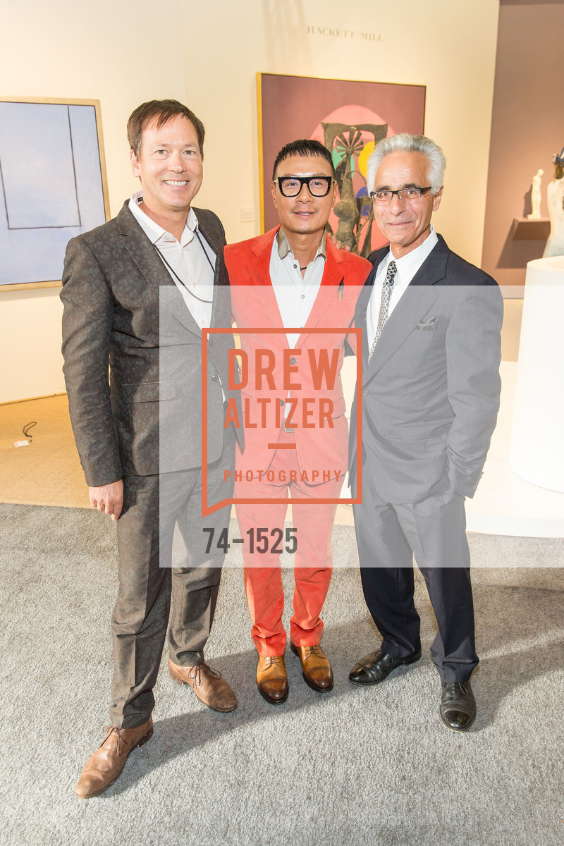 John Obrecht, Francis Mill, Tony DiStefano, The San Francisco Fall Art & Antiques Show 2016, Fort Mason, October 26th, 2016, Photo #74-1525 John Obrecht, Francis Mill, Tony DiStefano, Photo #74-1525