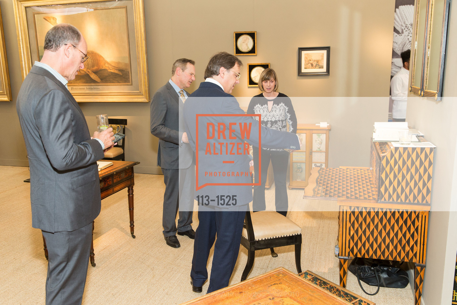 Atmosphere, The San Francisco Fall Art & Antiques Show 2016, Fort Mason, October 26th, 2016, Photo #113-1525 Atmosphere, Photo #113-1525