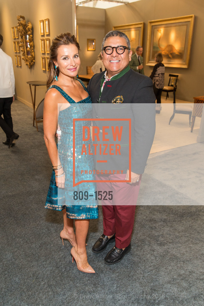 Claudia Ross, Riccardo Benavides, The San Francisco Fall Art & Antiques Show 2016, Fort Mason, October 26th, 2016, Photo #809-1525 Claudia Ross, Riccardo Benavides, Photo #809-1525