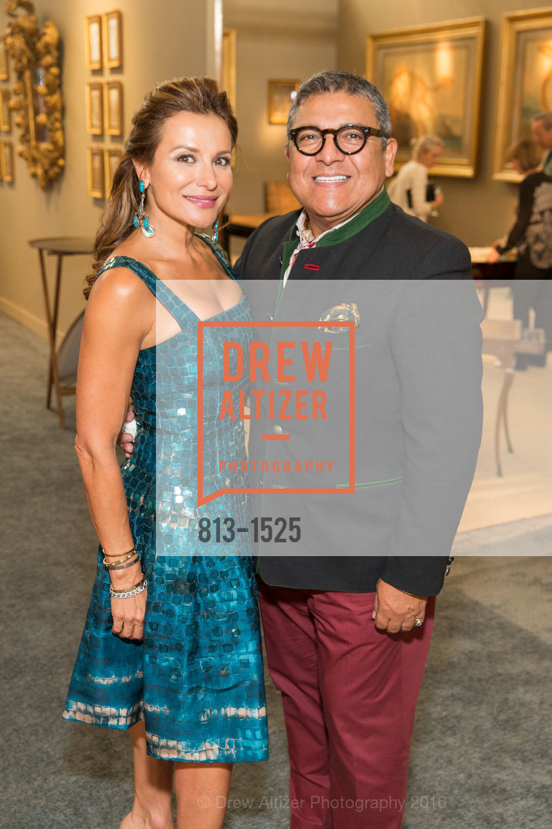 Claudia Ross, Riccardo Benavides, The San Francisco Fall Art & Antiques Show 2016, Fort Mason, October 26th, 2016, Photo #813-1525 Claudia Ross, Riccardo Benavides, Photo #813-1525