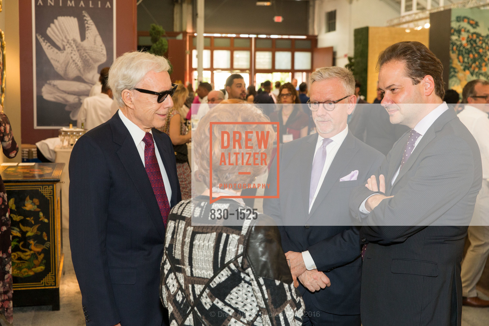 Robert Girard, Martin Chapman, Max Hollein, The San Francisco Fall Art & Antiques Show 2016, San Francisco, April 11th, 2018, Photo #830-1525 Robert Girard, Martin Chapman, Max Hollein, Photo #830-1525