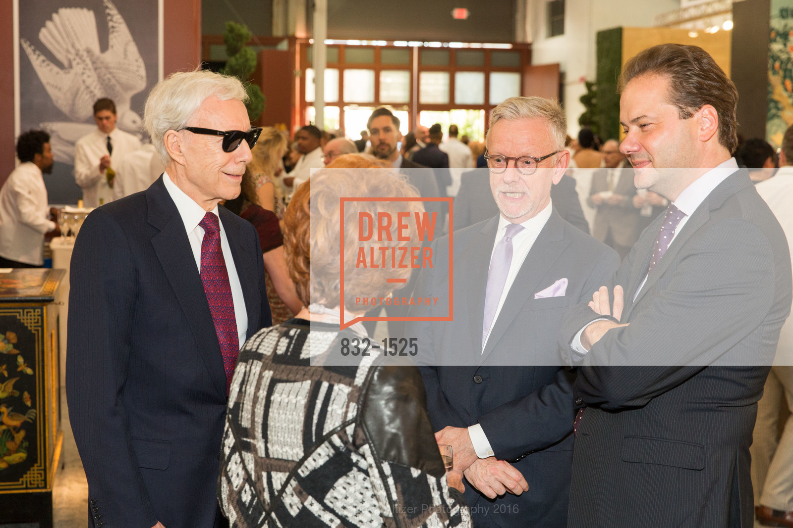 Robert Girard, Martin Chapman, Max Hollein, The San Francisco Fall Art & Antiques Show 2016, San Francisco, April 11th, 2018, Photo #832-1525 Robert Girard, Martin Chapman, Max Hollein, Photo #832-1525
