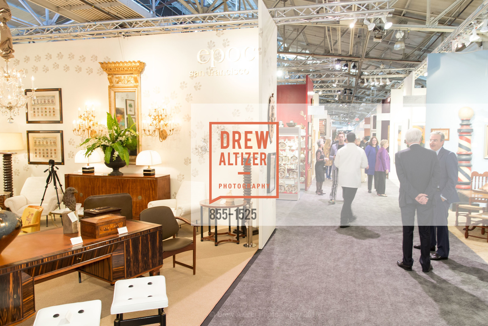 Atmosphere, The San Francisco Fall Art & Antiques Show 2016, Fort Mason, October 26th, 2016, Photo #855-1525 Atmosphere, Photo #855-1525