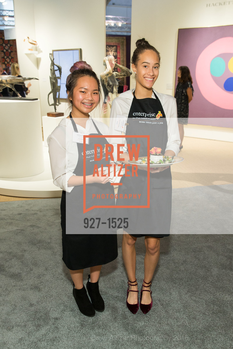 Lily Wong, Tyler Stevenson, The San Francisco Fall Art & Antiques Show 2016, Fort Mason, October 26th, 2016, Photo #927-1525 Lily Wong, Tyler Stevenson, Photo #927-1525