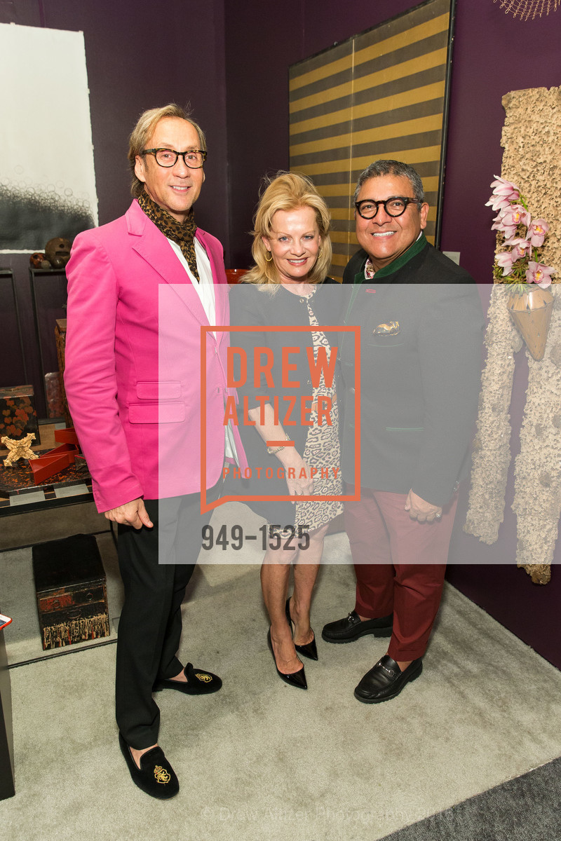 Ned Mobley, Alison Carlson, Riccardo Benavides, The San Francisco Fall Art & Antiques Show 2016, Fort Mason, October 26th, 2016, Photo #949-1525 Ned Mobley, Alison Carlson, Riccardo Benavides, Photo #949-1525