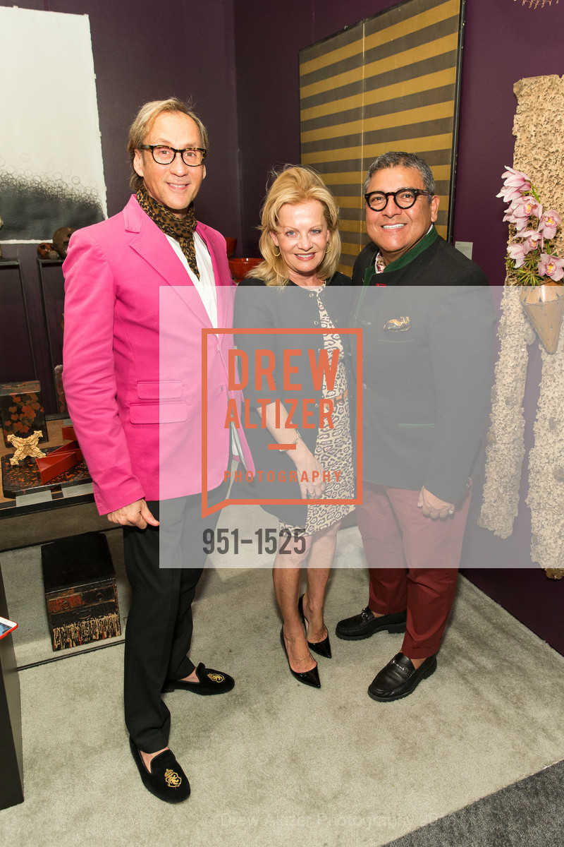 Ned Mobley, Alison Carlson, Riccardo Benavides, The San Francisco Fall Art & Antiques Show 2016, Fort Mason, October 26th, 2016, Photo #951-1525 Ned Mobley, Alison Carlson, Riccardo Benavides, Photo #951-1525