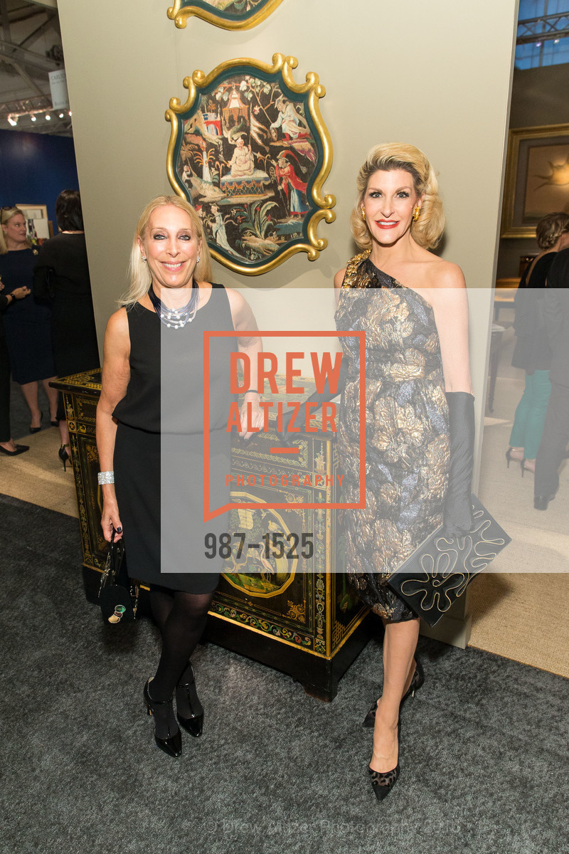 Betsy Linder, Karen Caldwell, The San Francisco Fall Art & Antiques Show 2016, Fort Mason, October 26th, 2016, Photo #987-1525 Betsy Linder, Karen Caldwell, Photo #987-1525