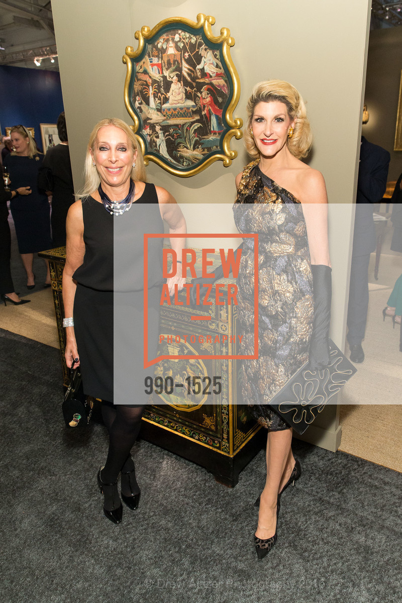 Betsy Linder, Karen Caldwell, The San Francisco Fall Art & Antiques Show 2016, Fort Mason, October 26th, 2016, Photo #990-1525 Betsy Linder, Karen Caldwell, Photo #990-1525