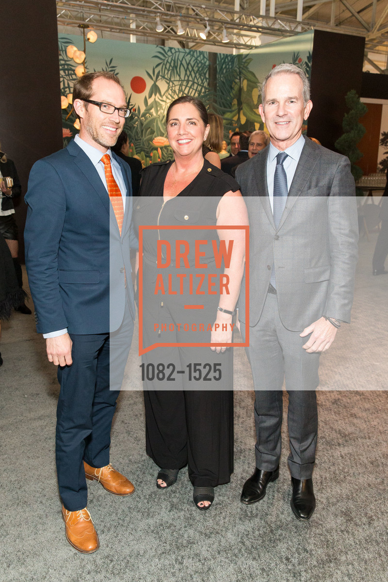 Tom Hertenstein, Rachelle Martini, Jeffrey Gibson, The San Francisco Fall Art & Antiques Show 2016, Fort Mason, October 26th, 2016, Photo #1082-1525 Tom Hertenstein, Rachelle Martini, Jeffrey Gibson, Photo #1082-1525