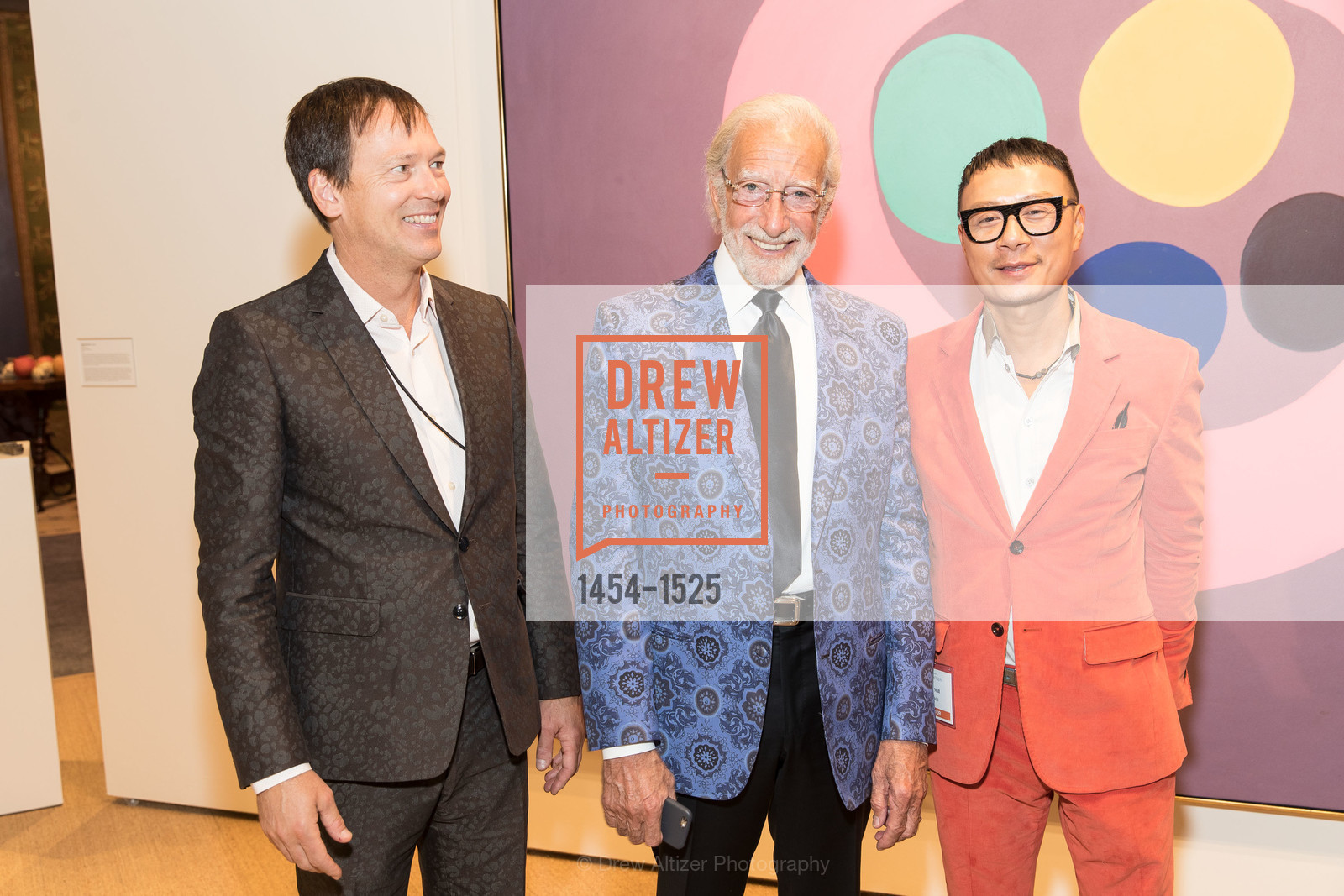 John Obrecht, Ted Deikel, Tony DiStefano, The San Francisco Fall Art & Antiques Show 2016, Fort Mason, Photo #1454-1525 John Obrecht, Ted Deikel, Tony DiStefano, Photo #1454-1525