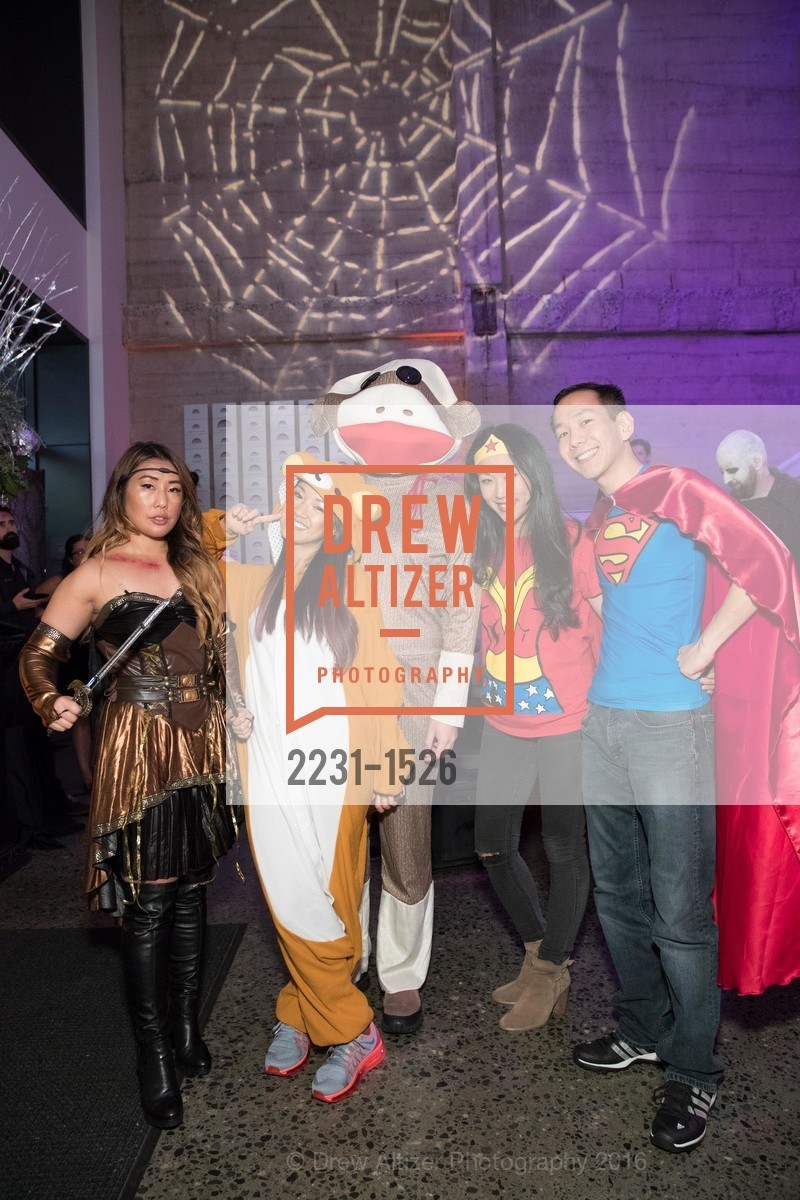 Mei Chuong, Tu Tram, Lyle Fong, Connie Kim, Patrick Lee, A.C.T.'s Spooked at the Strand, A.C.T. 1127 Market Street, San Francisco, CA, October 27th, 2016, Photo #2231-1526 Mei Chuong, Tu Tram, Lyle Fong, Connie Kim, Patrick Lee, Photo #2231-1526