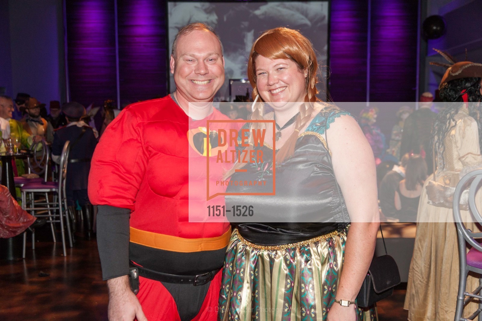 Justin Schlegel, Anna Schlegel, A.C.T.'s Spooked at the Strand, A.C.T. 1127 Market Street, San Francisco, CA, October 27th, 2016, Photo #1151-1526 Justin Schlegel, Anna Schlegel, Photo #1151-1526
