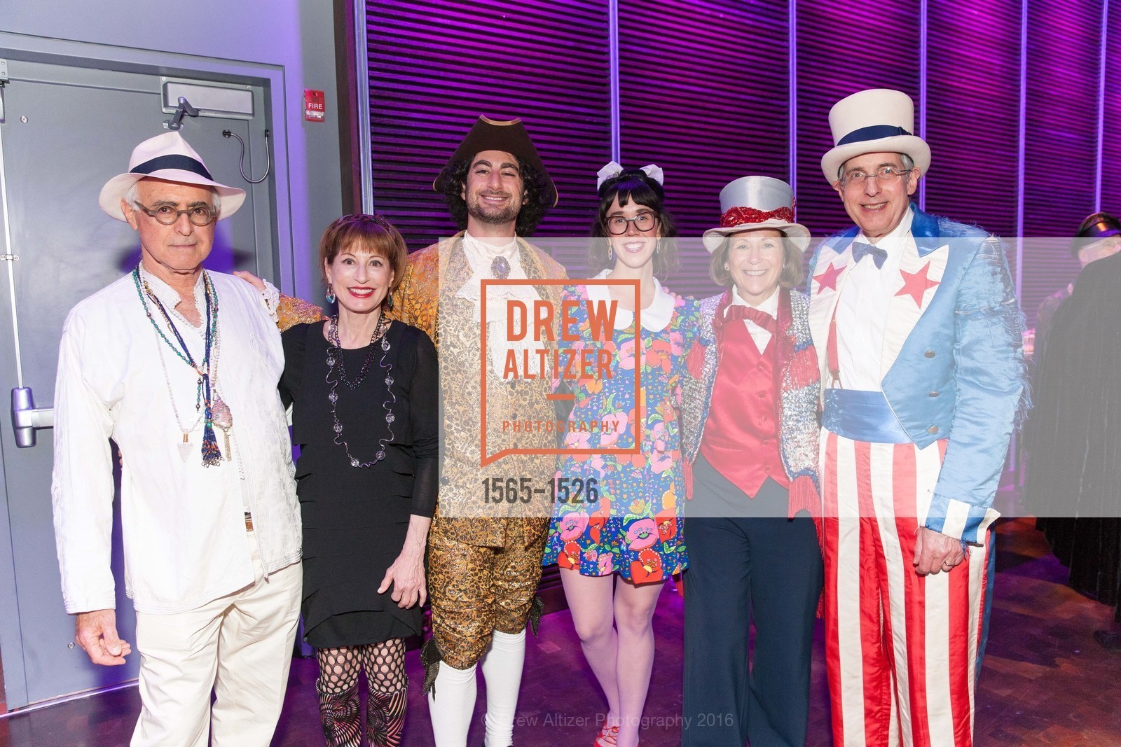 Robert Davis, Daryl Davis, Micah Davis, Sarah Wallcutt, Abby Schnair, Gene Schnair, A.C.T.'s Spooked at the Strand, A.C.T. 1127 Market Street, San Francisco, CA, October 27th, 2016, Photo #1565-1526 Robert Davis, Daryl Davis, Micah Davis, Sarah Wallcutt, Abby Schnair, Gene Schnair, Photo #1565-1526