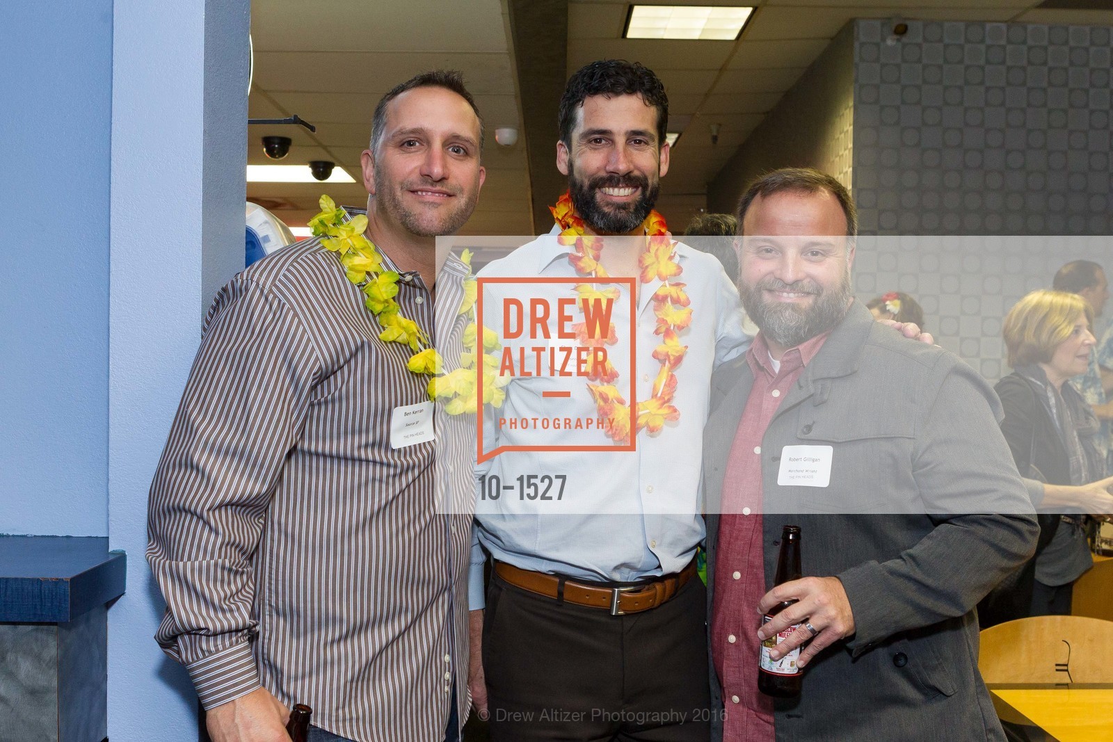 Ben Kerran, Chris Demos, Robert Gilligan, Bora Bora Bowl, Presidio Bowling Center. 93 Moraga Ave, October 27th, 2016, Photo #10-1527 Ben Kerran, Chris Demos, Robert Gilligan, Photo #10-1527