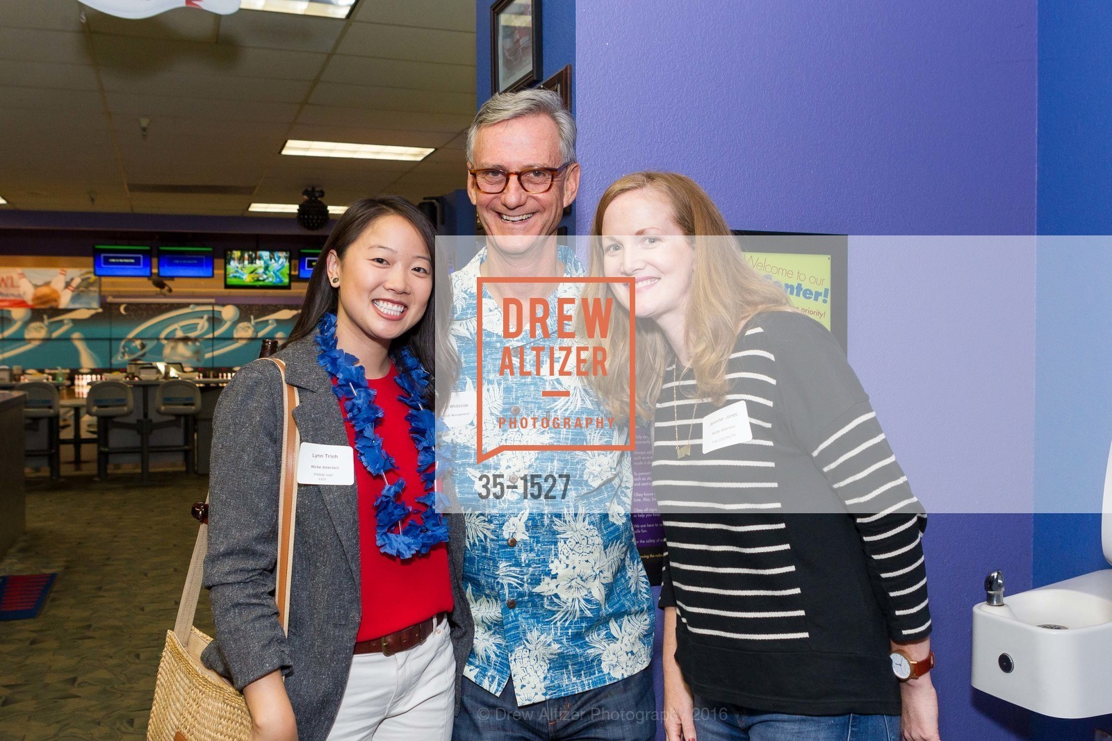 Lynn Trinh, David Whiteside, Jennifer Jones, Bora Bora Bowl, Presidio Bowling Center. 93 Moraga Ave, October 27th, 2016, Photo #35-1527 Lynn Trinh, David Whiteside, Jennifer Jones, Photo #35-1527