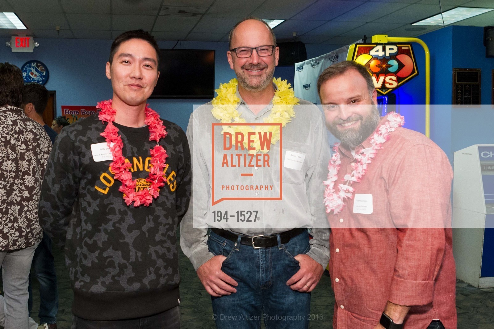 Billy Lee, Babac Doane, Robert Gilligan, Bora Bora Bowl, Presidio Bowling Center. 93 Moraga Ave, October 27th, 2016, Photo #194-1527 Billy Lee, Babac Doane, Robert Gilligan, Photo #194-1527