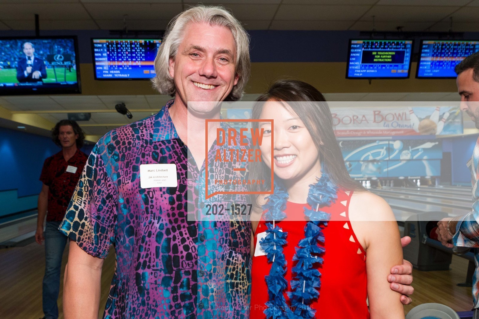Marc Lindsell, Lynn Trinh, Bora Bora Bowl, Presidio Bowling Center. 93 Moraga Ave, October 27th, 2016, Photo #202-1527 Marc Lindsell, Lynn Trinh, Photo #202-1527