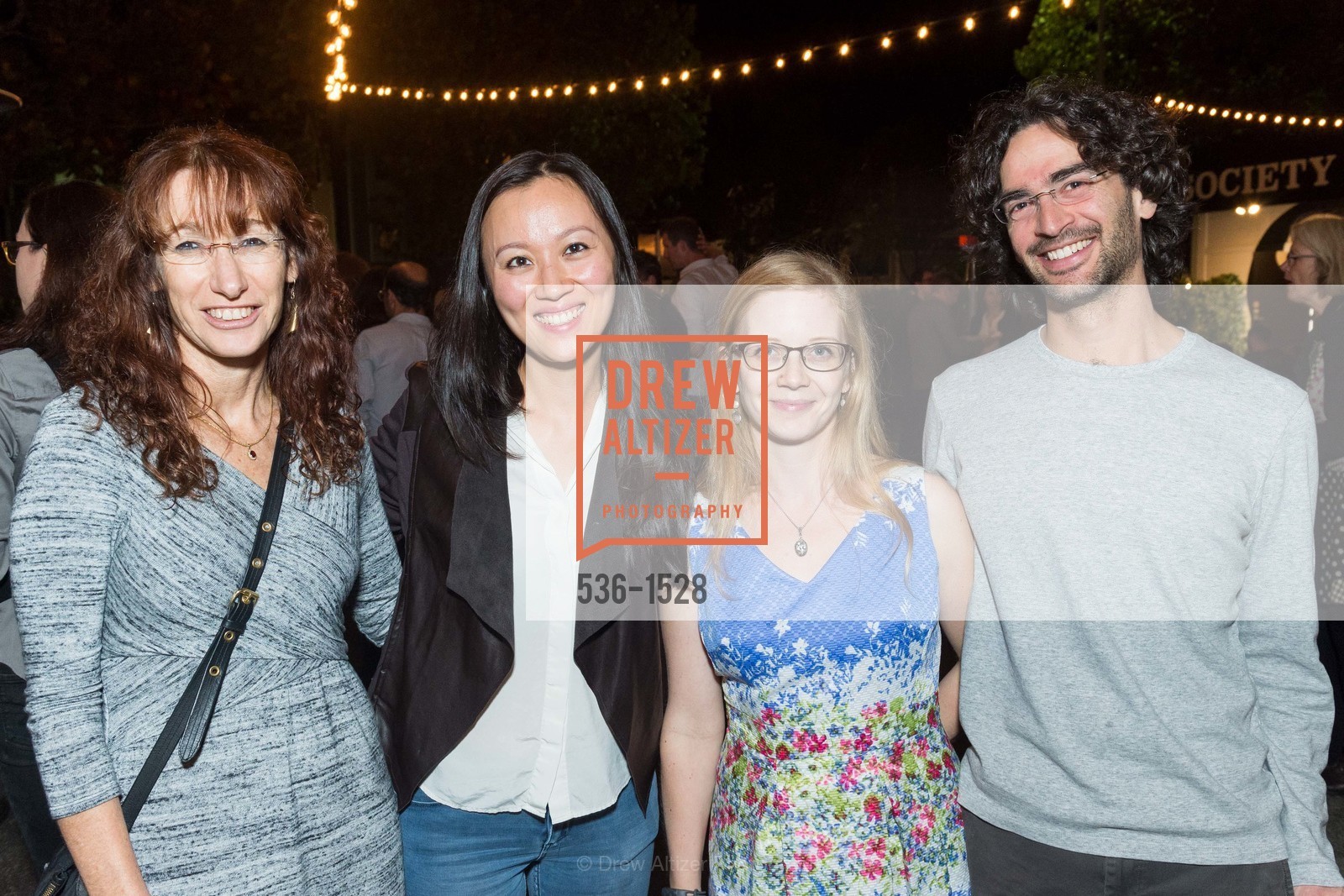 Kalanie Grill-Spector, Moquian Tian, Olga Sazonova, Noah Goodman, Pace Art + Technology Presents: NEUROSOCIETY, co-created by David Byrne and Mala Gaonkar, Pace Art + Technology, October 26th, 2016, Photo #536-1528 Kalanie Grill-Spector, Moquian Tian, Olga Sazonova, Noah Goodman, Photo #536-1528
