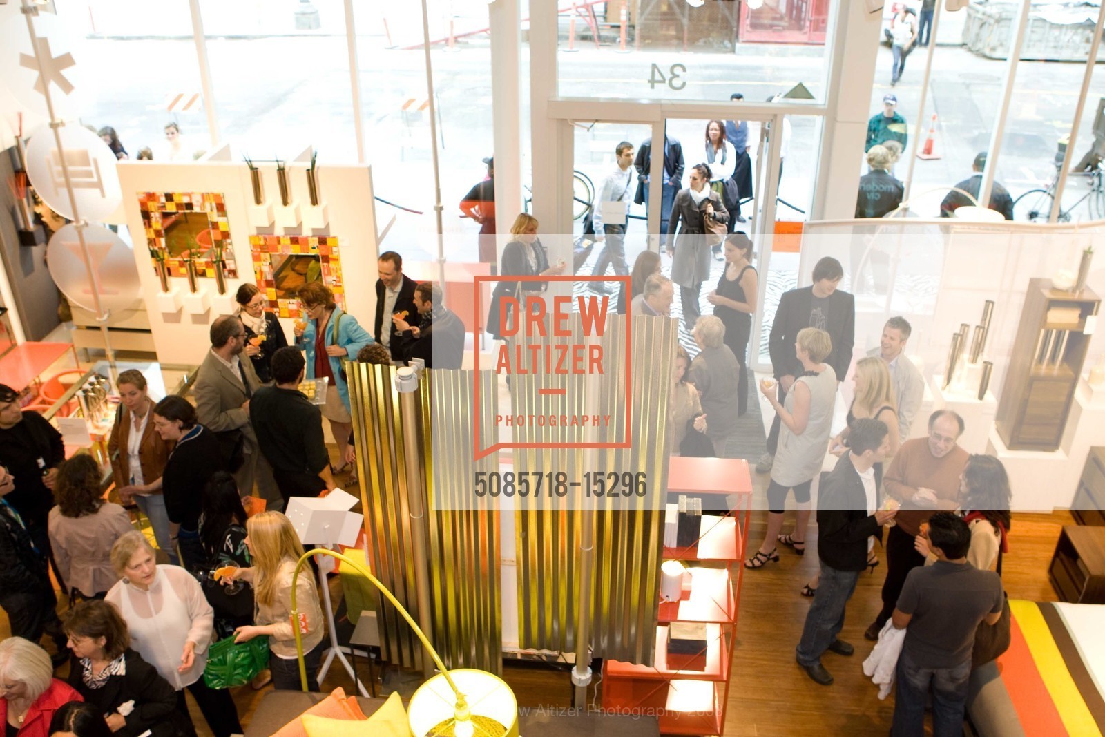 Atmosphere at the Crate & Barrel Opening