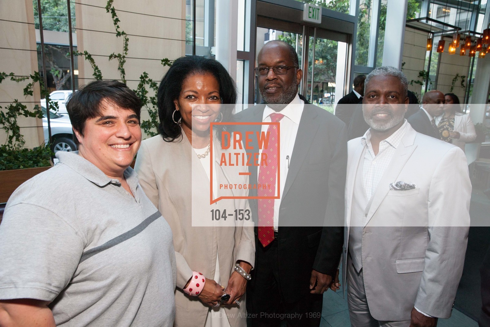 Rebecca Prozan, Denise Bradley Tyson, Bernard Tyson, Tommie Moon, GLIDE's Power of One Lunch Countdown Party, RN74. 301 Mission St, June 4th, 2015,Drew Altizer, Drew Altizer Photography, full-service agency, private events, San Francisco photographer, photographer california