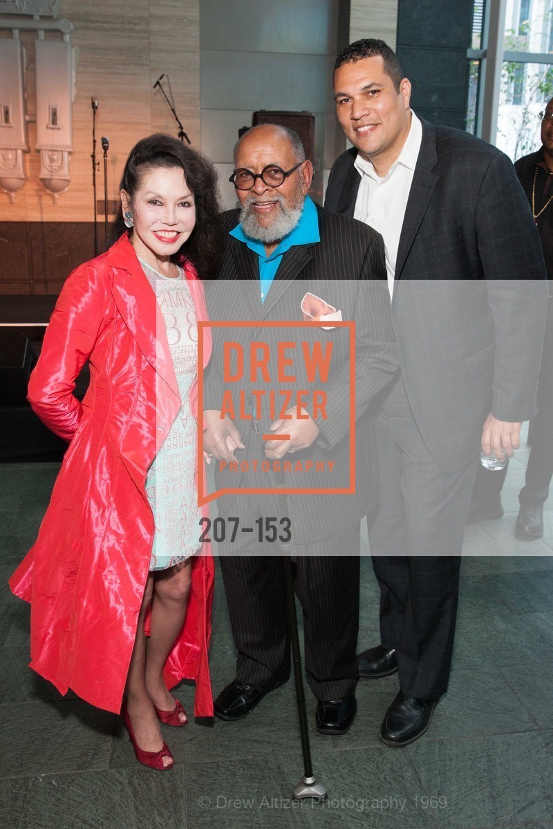 Janice Mirikitani, Reverend Cecil Williams, George Bridges, GLIDE's Power of One Lunch Countdown Party, RN74. 301 Mission St, June 4th, 2015,Drew Altizer, Drew Altizer Photography, full-service agency, private events, San Francisco photographer, photographer california