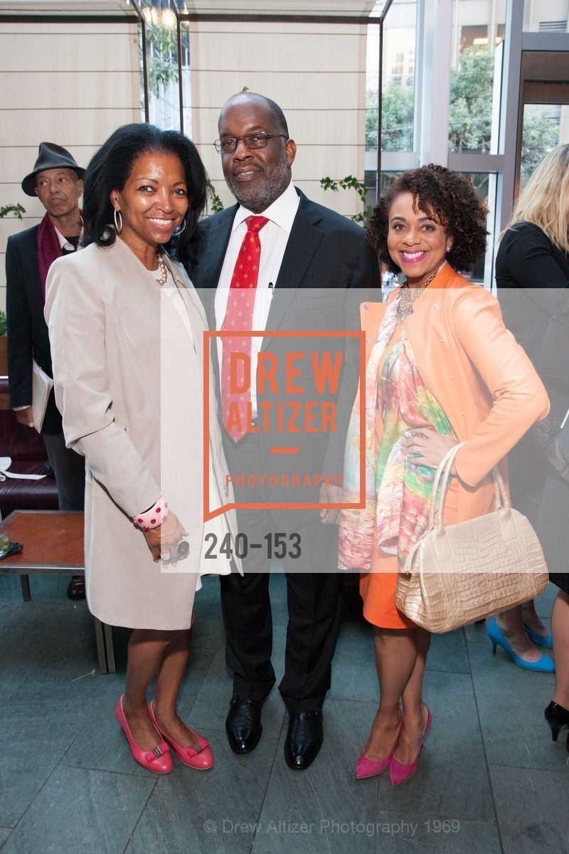 Denise Bradley Tyson, Bernard Tyson, Alicia Horowitz, GLIDE's Power of One Lunch Countdown Party, RN74. 301 Mission St, June 4th, 2015,Drew Altizer, Drew Altizer Photography, full-service agency, private events, San Francisco photographer, photographer california
