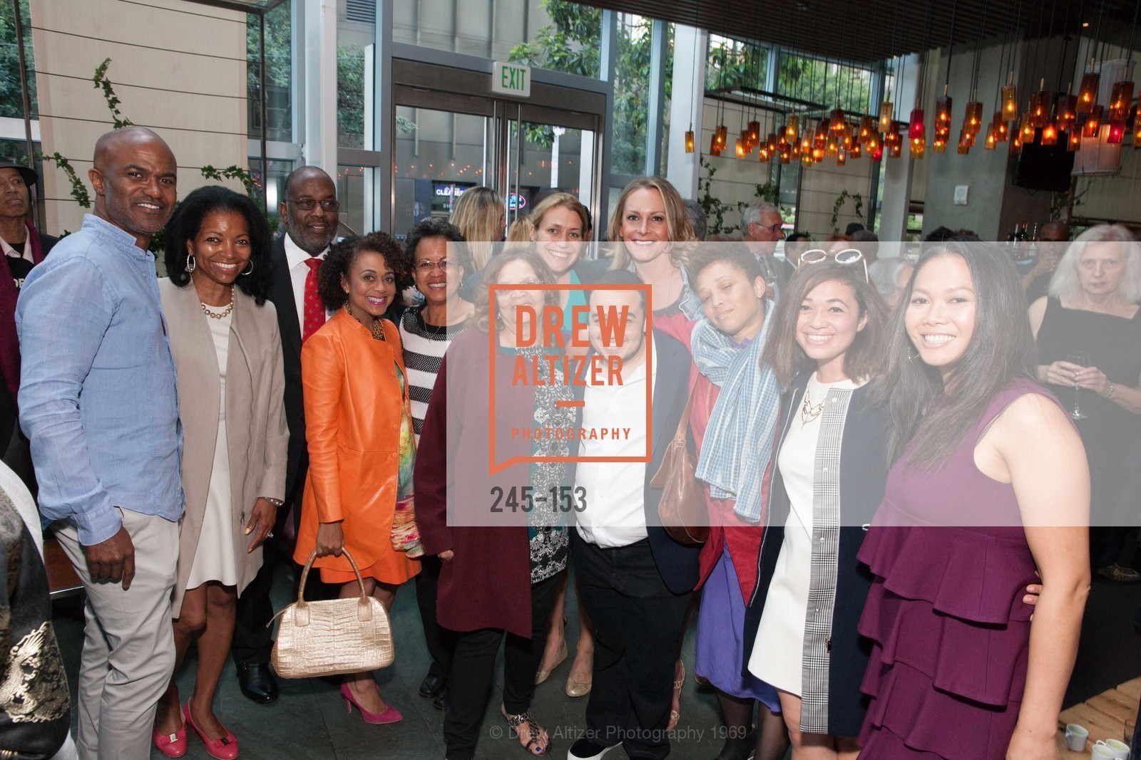 Denise Bradley Tyson, Bernard Tyson, Arrick Weathers, Alicia Horowitz, Jay Phoenix, Loretta Wiley, Elizabeth Coon, Joslyn DeFreece, Jules Horowitz, Maria Judy, Sophia Horowitz, Dori Caminong, GLIDE's Power of One Lunch Countdown Party, RN74. 301 Mission St, June 4th, 2015,Drew Altizer, Drew Altizer Photography, full-service agency, private events, San Francisco photographer, photographer california