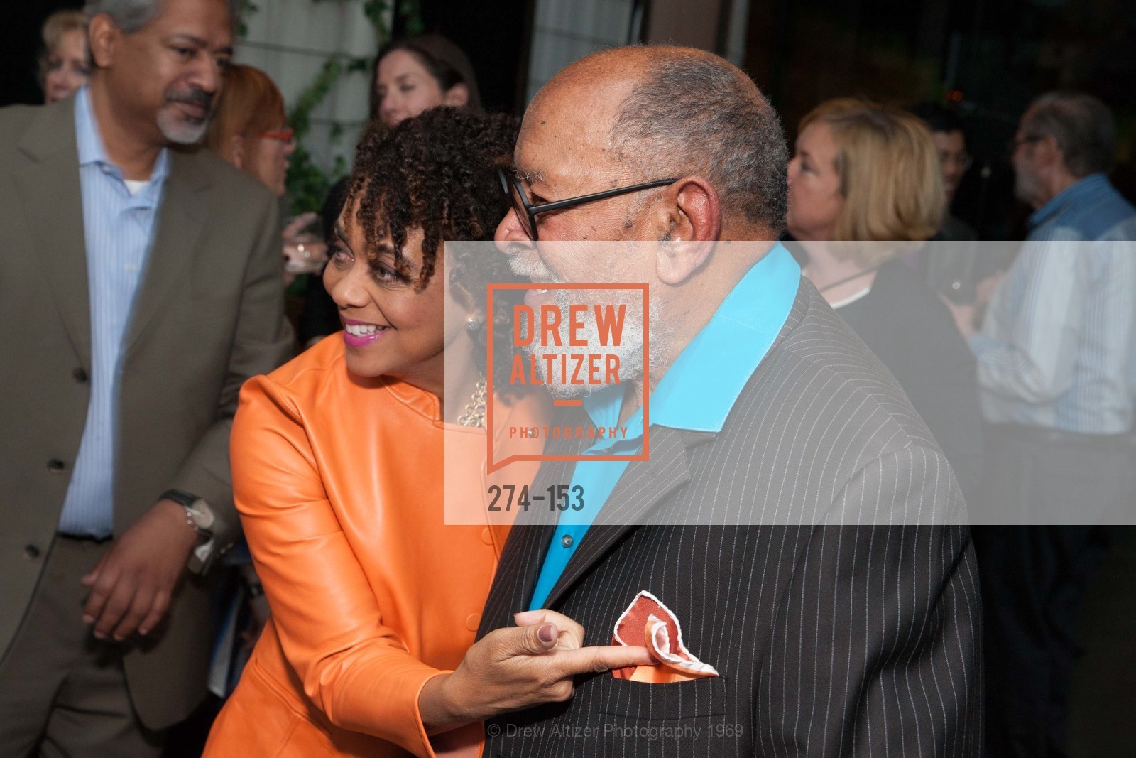 Alicia Horowitz, Reverend Cecil Williams, GLIDE's Power of One Lunch Countdown Party, RN74. 301 Mission St, June 4th, 2015,Drew Altizer, Drew Altizer Photography, full-service agency, private events, San Francisco photographer, photographer california