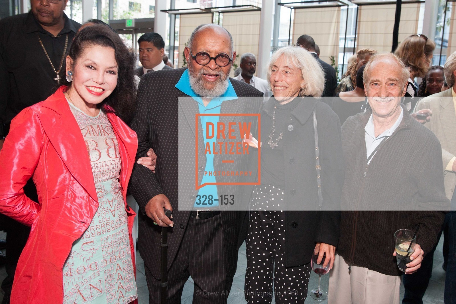 Janice Mirikitani, Reverend Cecil Williams, Marianne Halley, Barry Sacks, Photo #328-153