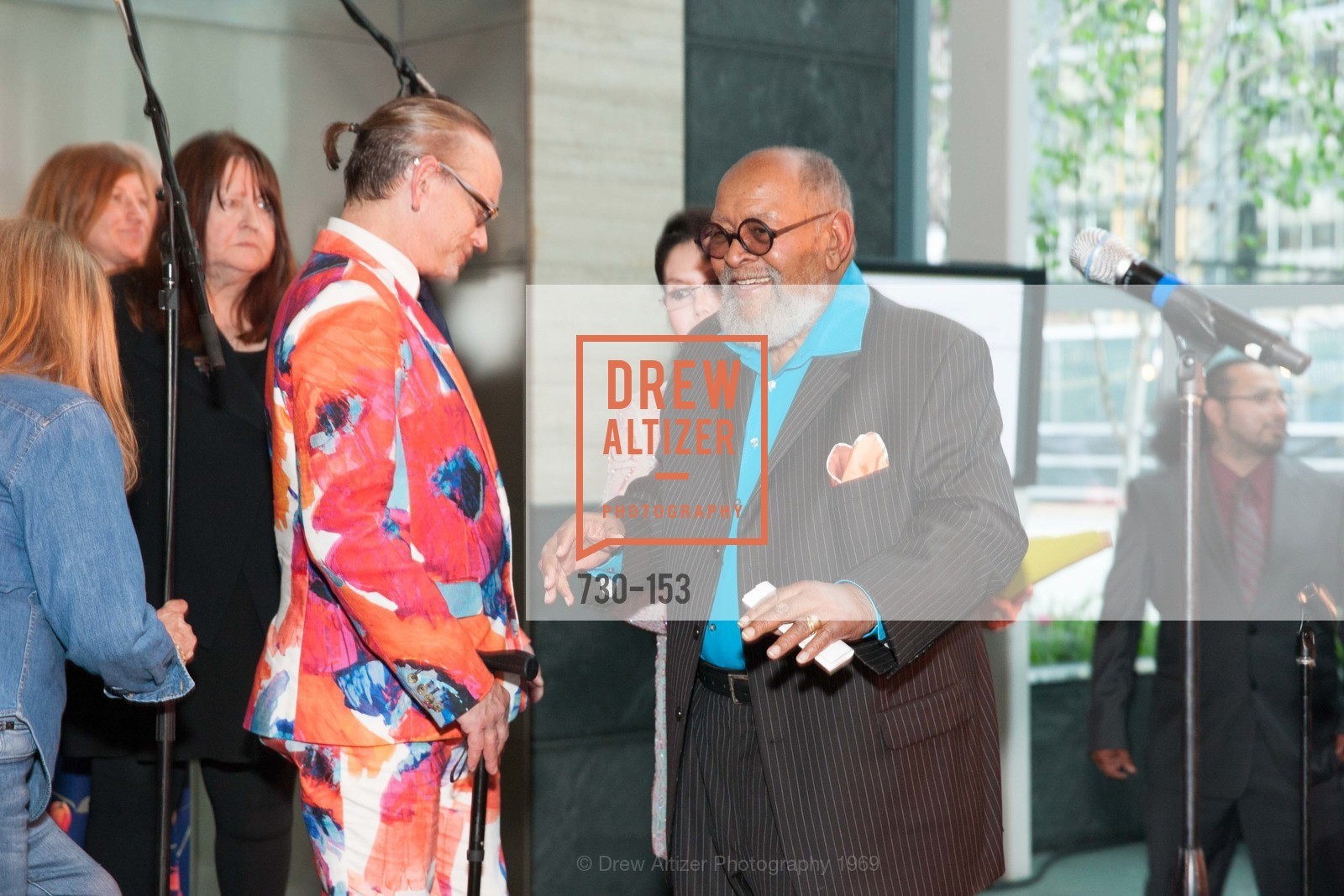 Thomas Walsh, Reverend Cecil Williams, GLIDE's Power of One Lunch Countdown Party, RN74. 301 Mission St, June 4th, 2015,Drew Altizer, Drew Altizer Photography, full-service agency, private events, San Francisco photographer, photographer california