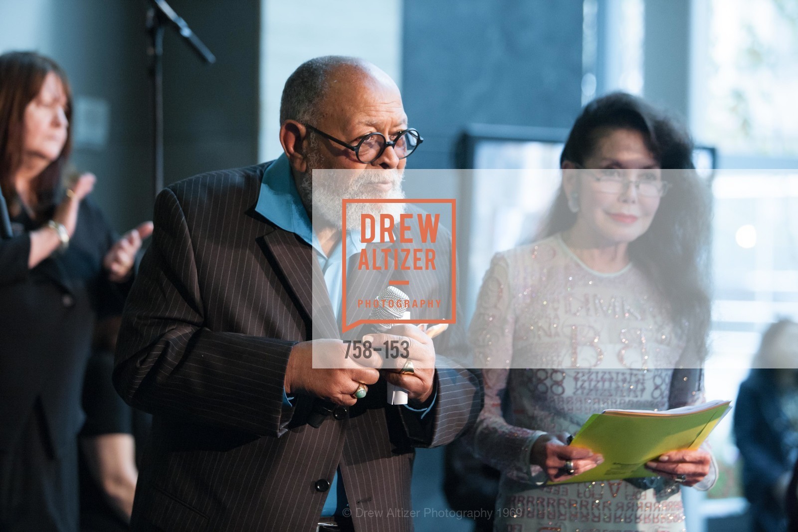 Reverend Cecil Williams, GLIDE's Power of One Lunch Countdown Party, RN74. 301 Mission St, June 4th, 2015,Drew Altizer, Drew Altizer Photography, full-service event agency, private events, San Francisco photographer, photographer California