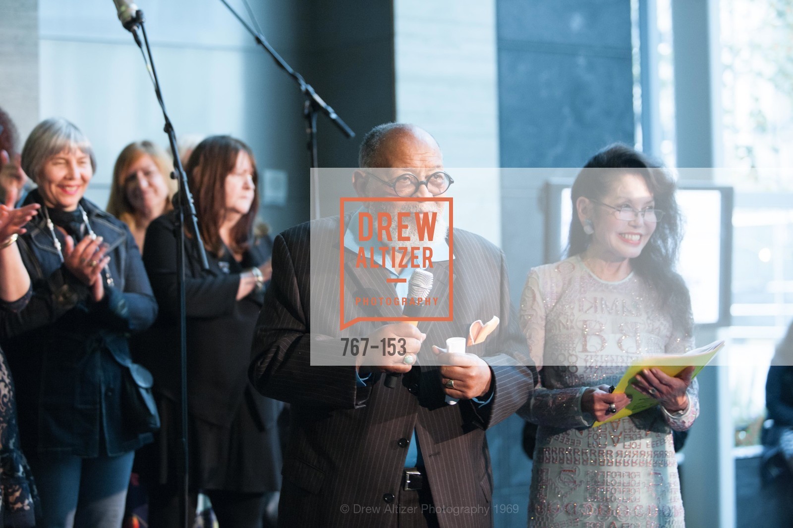 Reverend Cecil Williams, Janice Mirikitani, GLIDE's Power of One Lunch Countdown Party, RN74. 301 Mission St, June 4th, 2015,Drew Altizer, Drew Altizer Photography, full-service agency, private events, San Francisco photographer, photographer california