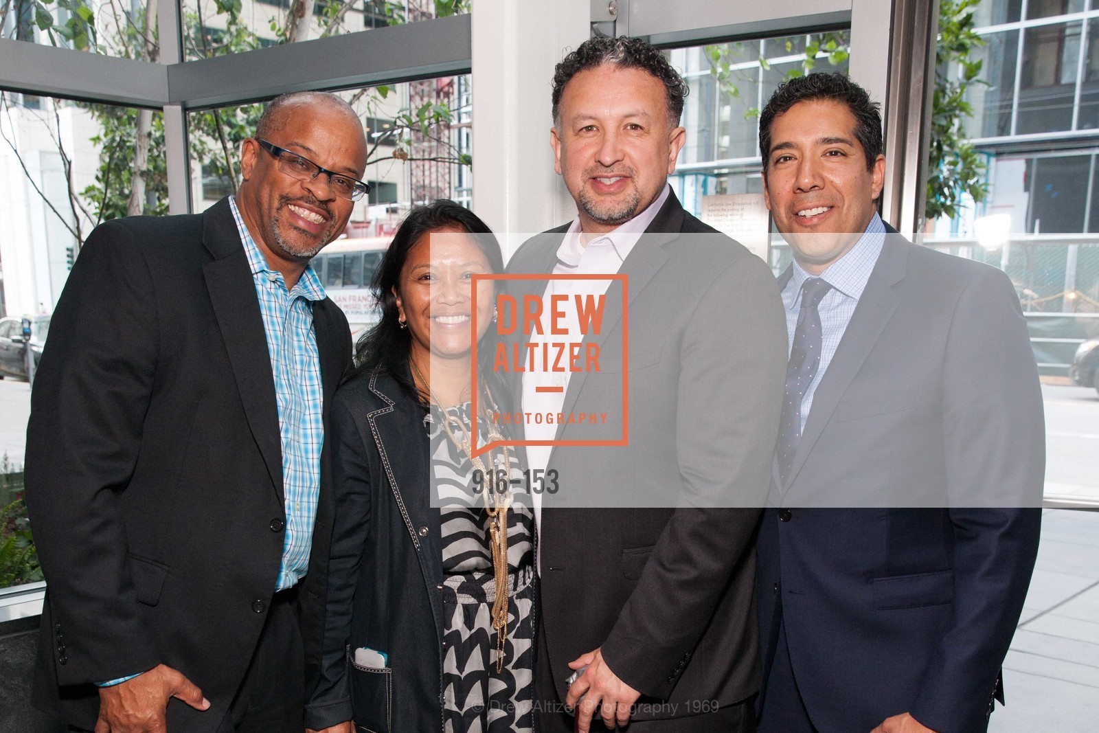 Eric McDonnell, Hydra Mendoza, Miguel Bustos, Alex Rivera, GLIDE's Power of One Lunch Countdown Party, RN74. 301 Mission St, June 4th, 2015,Drew Altizer, Drew Altizer Photography, full-service agency, private events, San Francisco photographer, photographer california
