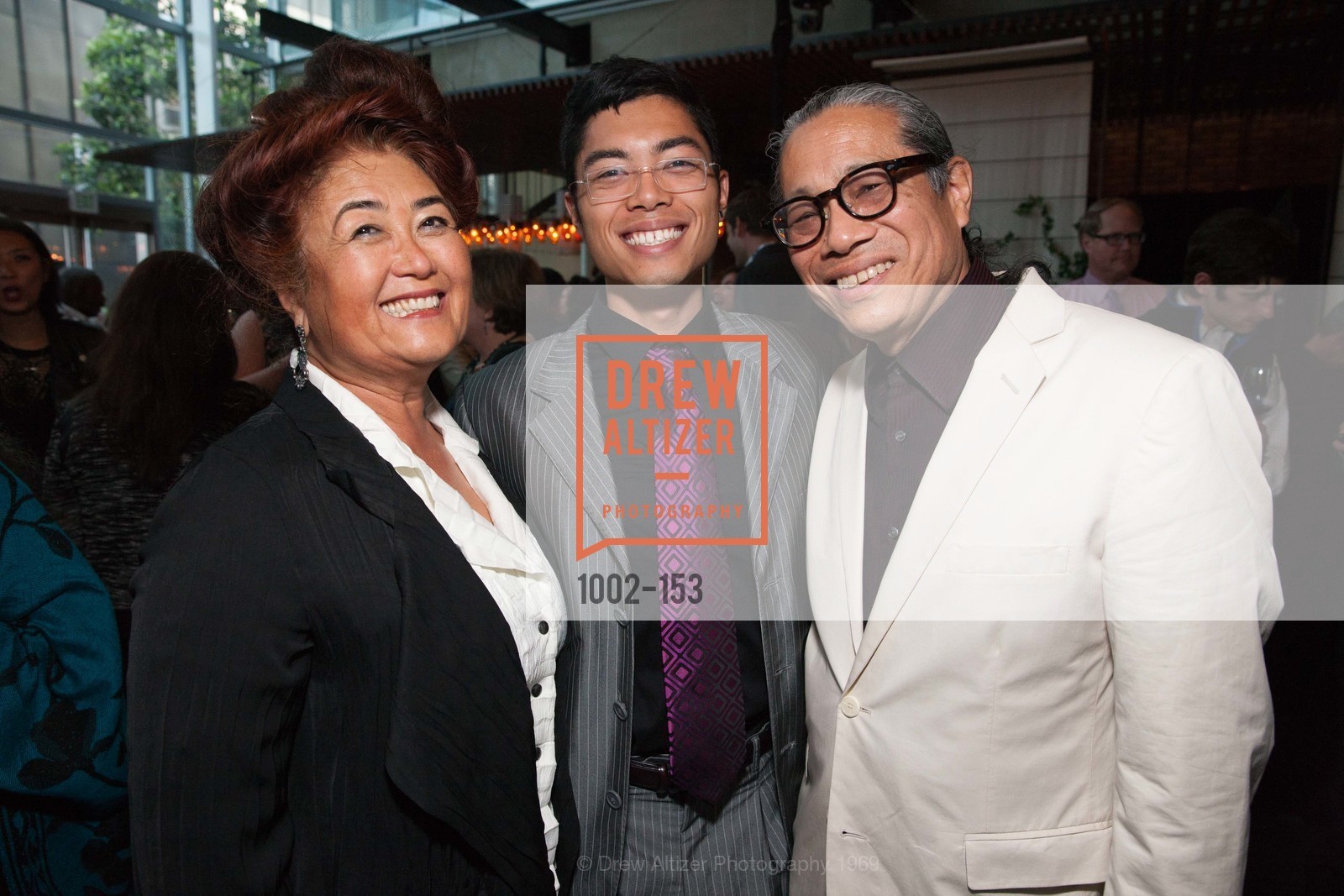 Brenda Aoki Izu, KK Aoki Izu, Mark Aoki Izu, Gucci & Vogue Dinner, RN74. RN74, . 301 Mission St, December 31st, 1969, Photo #1002-153 Brenda Aoki Izu, KK Aoki Izu, Mark Aoki Izu, Photo #1002-153