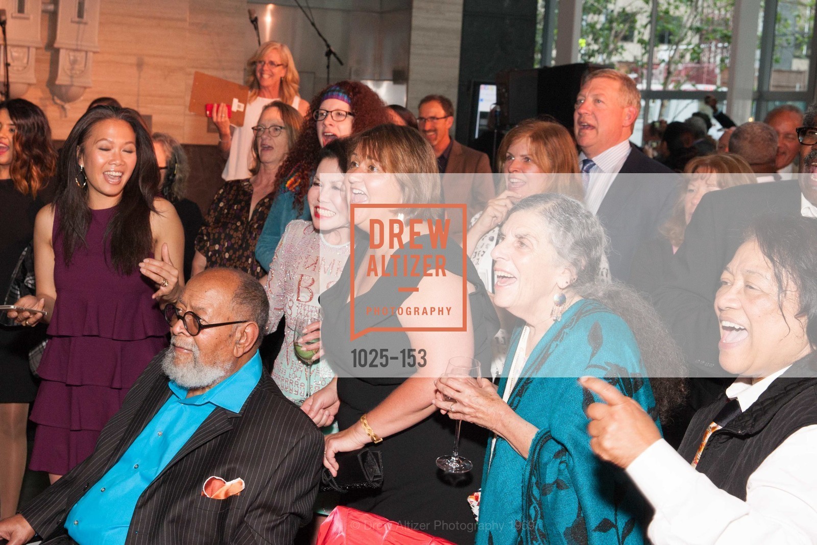 Reverend Cecil Williams, GLIDE's Power of One Lunch Countdown Party, RN74. 301 Mission St, June 4th, 2015,Drew Altizer, Drew Altizer Photography, full-service agency, private events, San Francisco photographer, photographer california