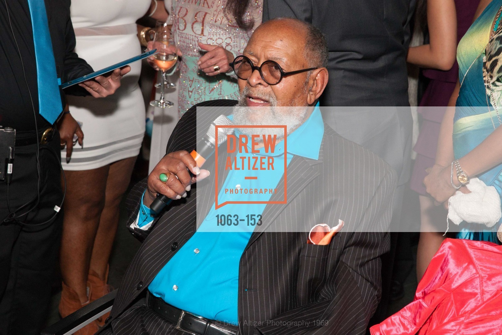 Reverend Cecil Williams, GLIDE's Power of One Lunch Countdown Party, RN74. 301 Mission St, June 4th, 2015,Drew Altizer, Drew Altizer Photography, full-service agency, private events, San Francisco photographer, photographer california