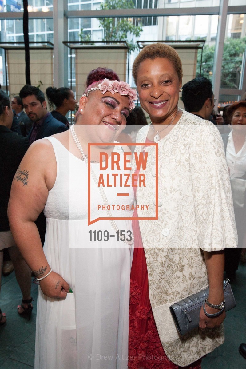 Stephanie Gonzalez, Paula Farmer, GLIDE's Power of One Lunch Countdown Party, RN74. 301 Mission St, June 4th, 2015,Drew Altizer, Drew Altizer Photography, full-service agency, private events, San Francisco photographer, photographer california
