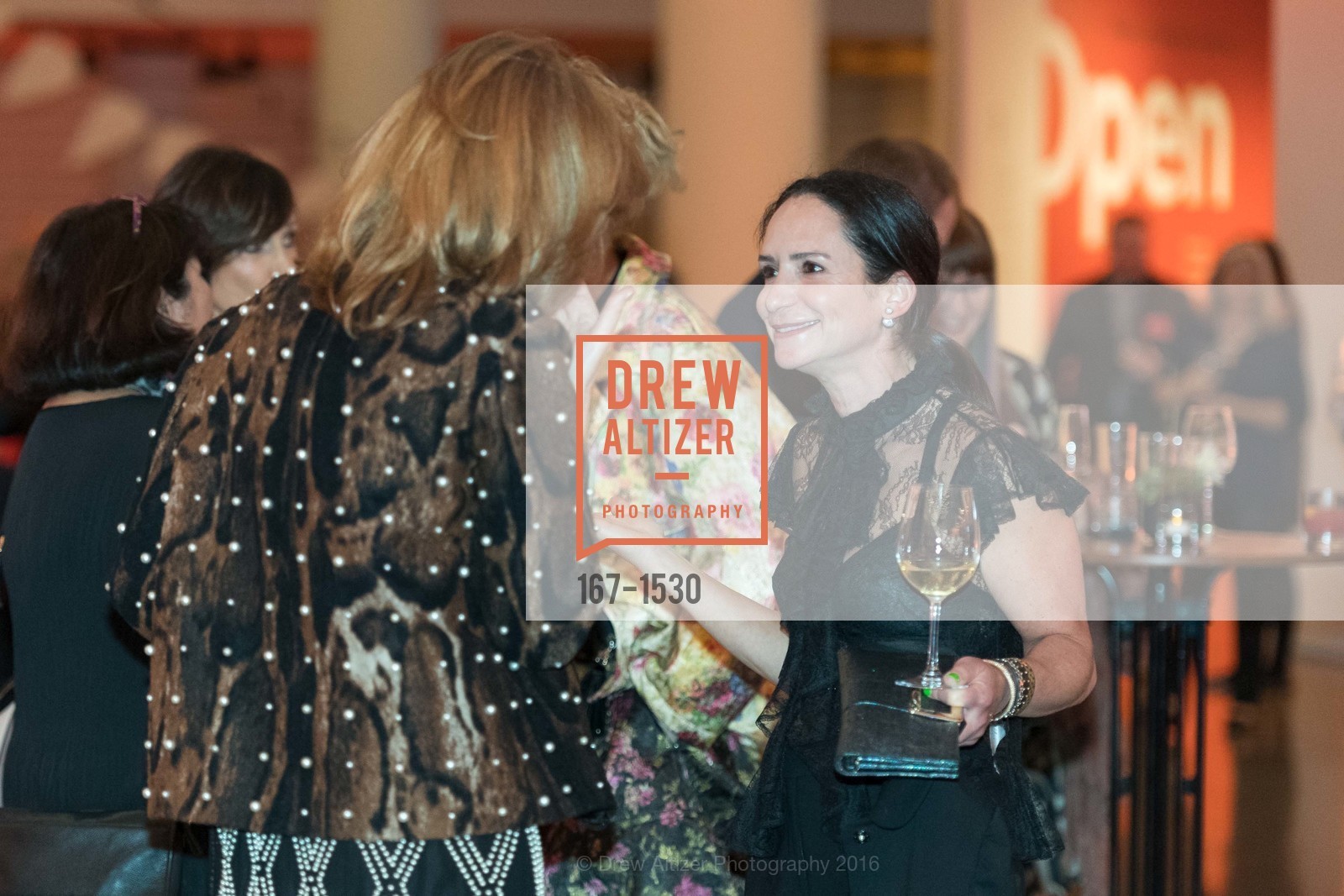 Courtney Dallaire, SFMOMA Curators’ Circle/Director’s Circle Reception for Bruce Conner: It’s All True, SFMOMA. 2525 Van Ness St, October 26th, 2016, Photo #167-1530 Courtney Dallaire, Photo #167-1530