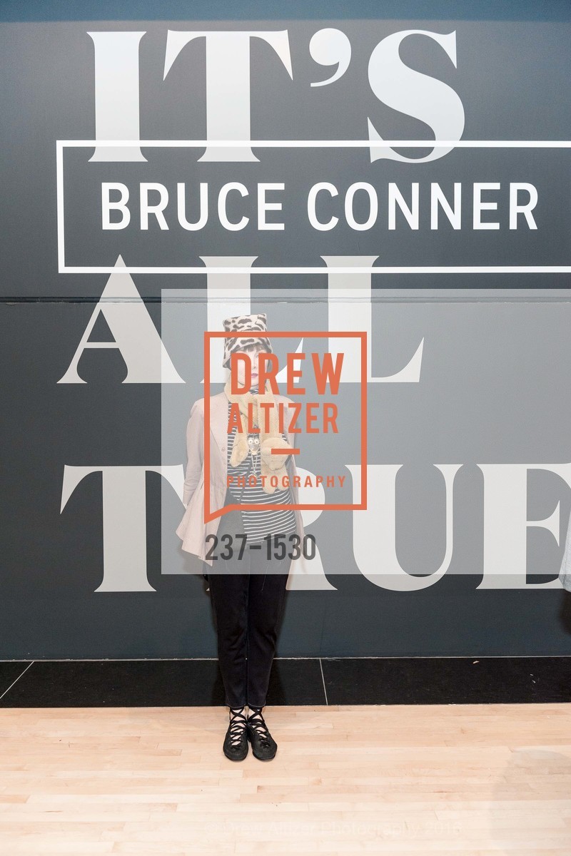 Toni Calase, SFMOMA Curators’ Circle/Director’s Circle Reception for Bruce Conner: It’s All True, SFMOMA. 2525 Van Ness St, October 26th, 2016, Photo #237-1530 Toni Calase, Photo #237-1530