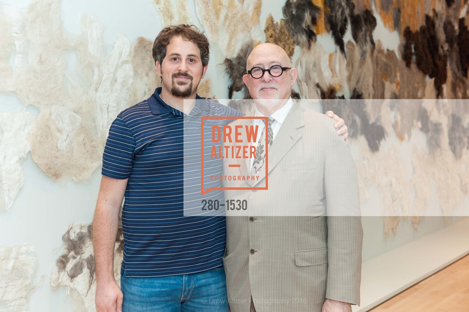 Max Shimshak, Robert Shimshak, SFMOMA Curators’ Circle/Director’s Circle Reception for Bruce Conner: It’s All True, SFMOMA. 2525 Van Ness St, October 26th, 2016, Photo #280-1530 Max Shimshak, Robert Shimshak, Photo #280-1530