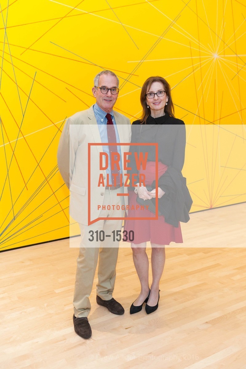 Larry Shopmaker, Betsy Senior, SFMOMA Curators’ Circle/Director’s Circle Reception for Bruce Conner: It’s All True, SFMOMA. 2525 Van Ness St, October 26th, 2016, Photo #310-1530 Larry Shopmaker, Betsy Senior, Photo #310-1530
