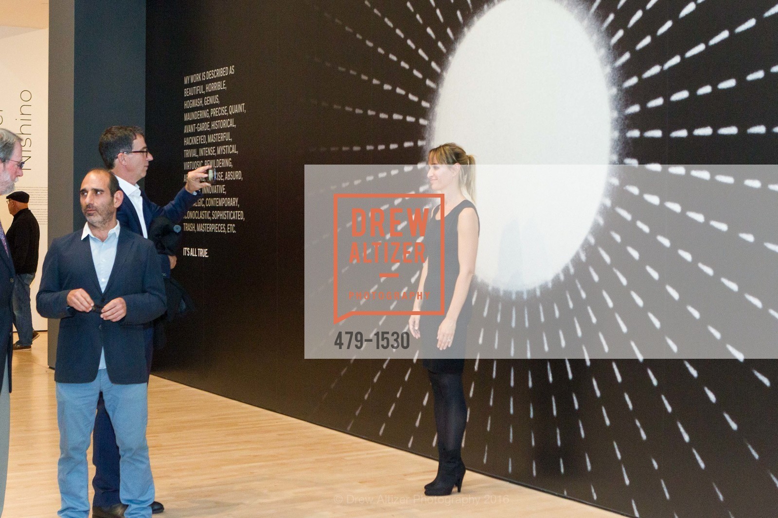 Atmosphere, SFMOMA Curators’ Circle/Director’s Circle Reception for Bruce Conner: It’s All True, SFMOMA. 2525 Van Ness St, October 26th, 2016, Photo #479-1530 Atmosphere, Photo #479-1530