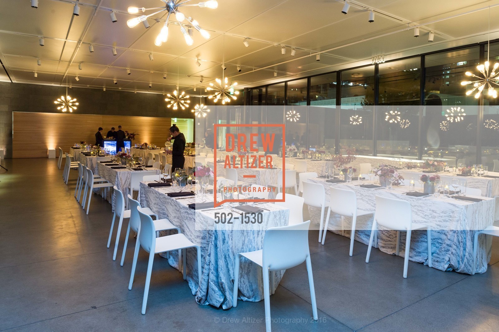 Atmosphere, SFMOMA Curators’ Circle/Director’s Circle Reception for Bruce Conner: It’s All True, SFMOMA. 2525 Van Ness St, October 26th, 2016, Photo #502-1530 Atmosphere, Photo #502-1530